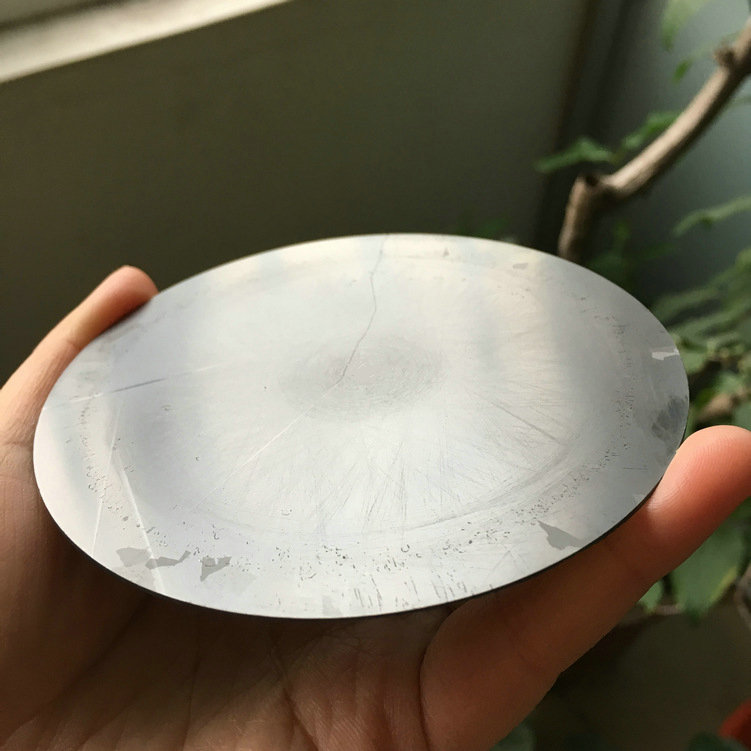 加工實例：泰州晨虹CHSX5620-XW數控金剛石線雙絲筒機床切割直徑100mm碳化硅效果