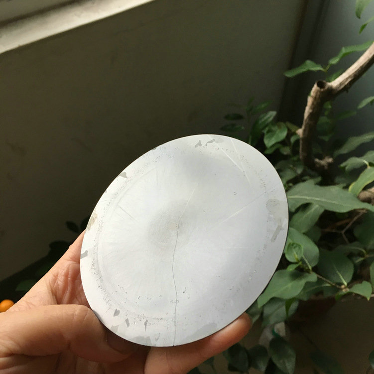 加工實例：泰州晨虹CHSX5620-XW數控金剛石線雙絲筒機床切割直徑100mm碳化硅效果